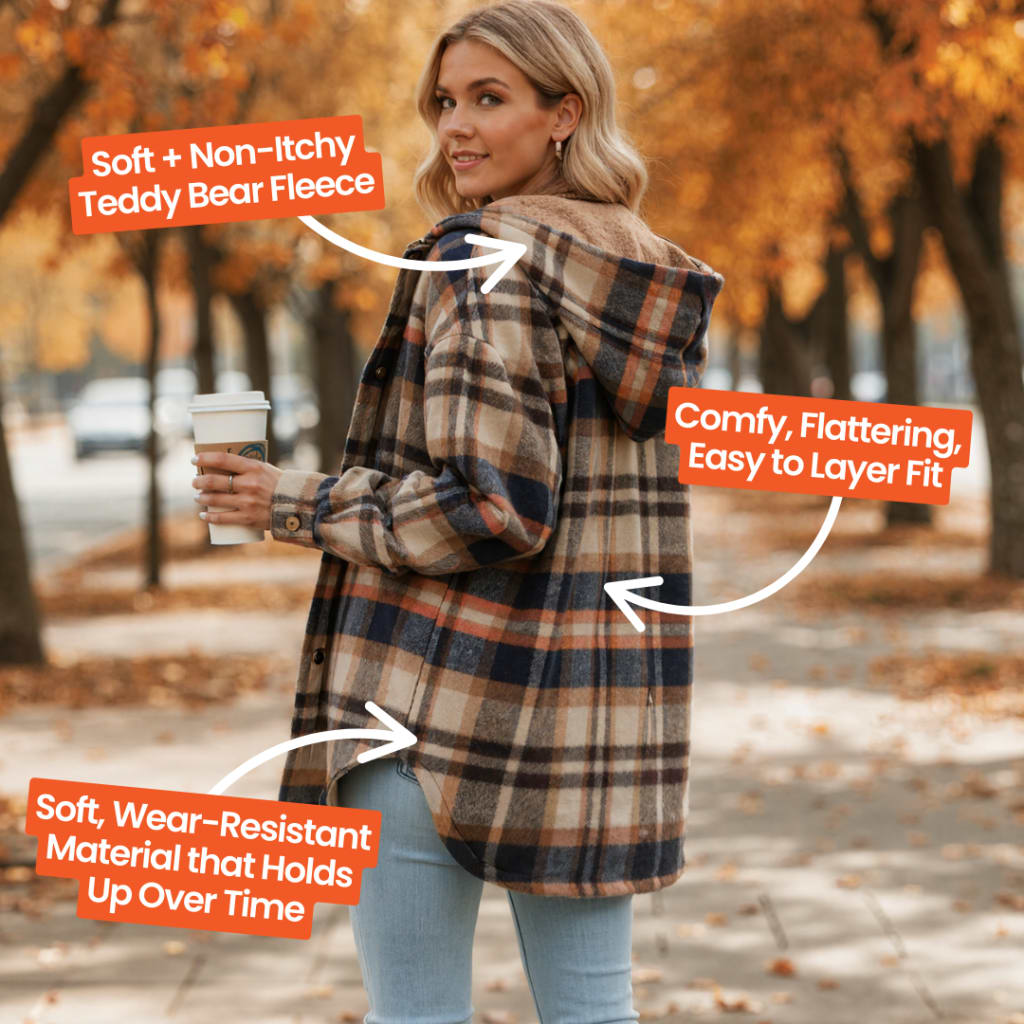 Gleemy's™ Flannel Jacket